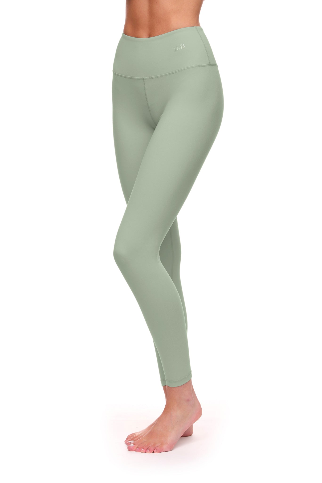 Ali High-Waisted Figure Enhancing Legging - Desert Green