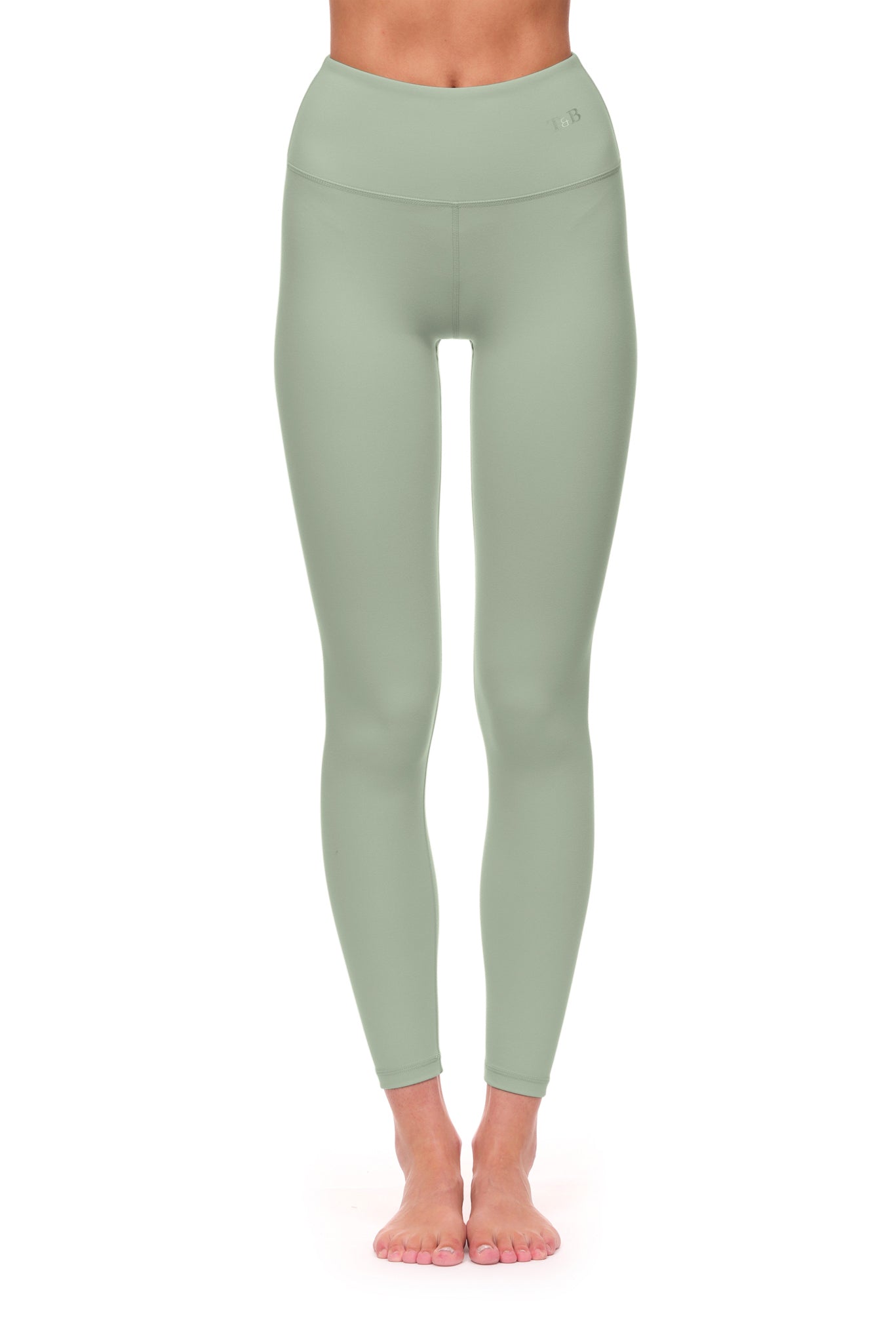 Ali High-Waisted Figure Enhancing Legging - Desert Green