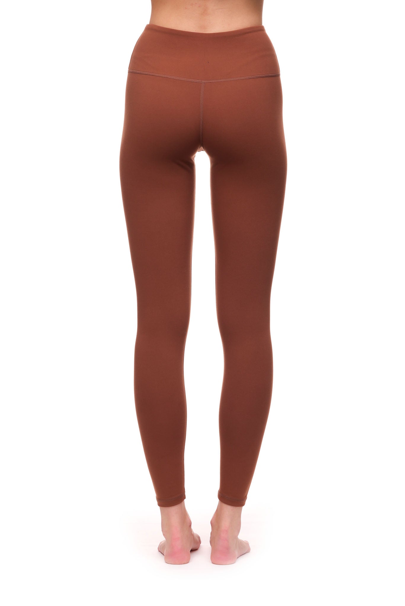 Ali High-Waisted Figure Enhancing Legging - Coffee