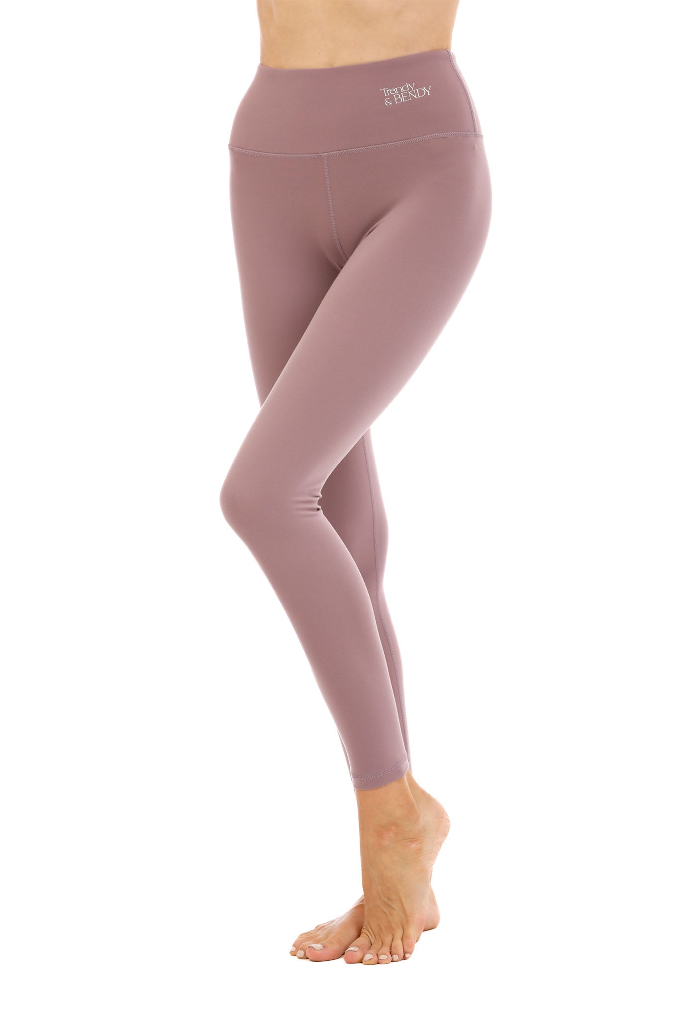 Ali High-Waisted Figure Enhancing Legging - Elderberry