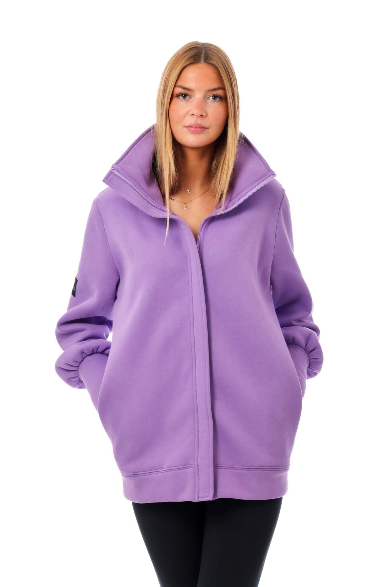 Paschimo Full Zip Sweatshirt - Orchid Purple