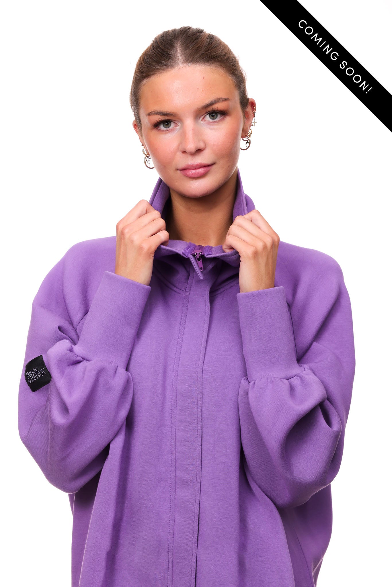 Paschimo Full Zip Sweatshirt - Orchid Purple - Coming Soon